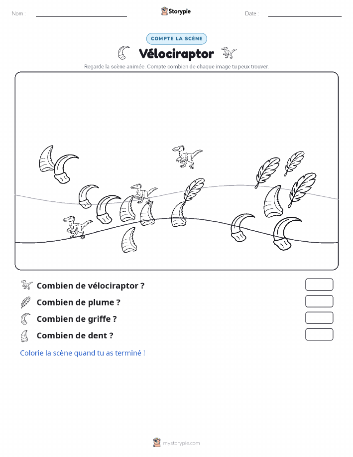 Scène de Comptage