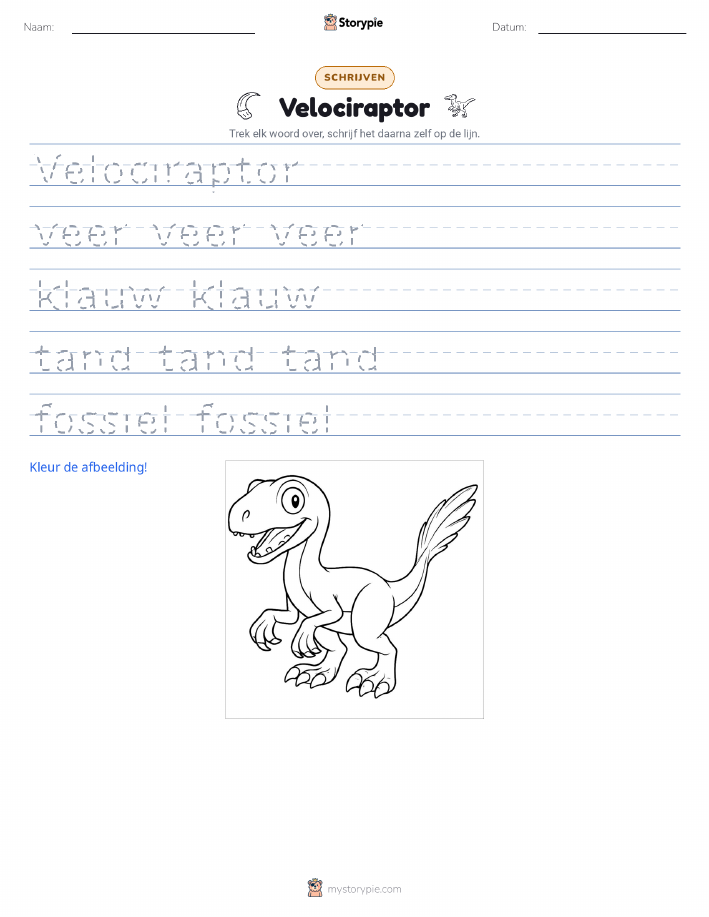 Schrijf Oefening
