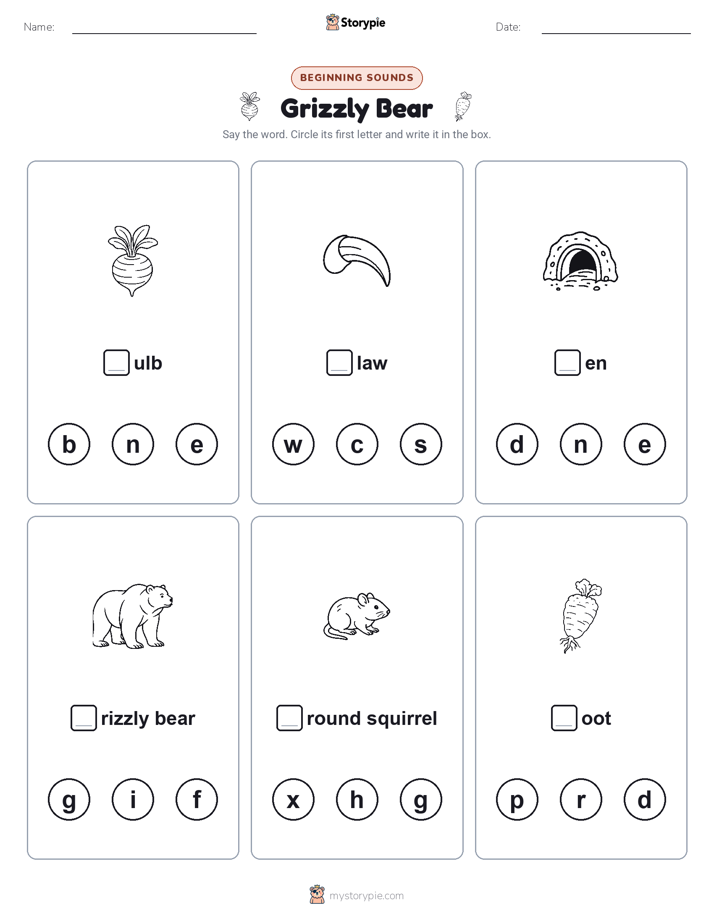Beginning Sounds