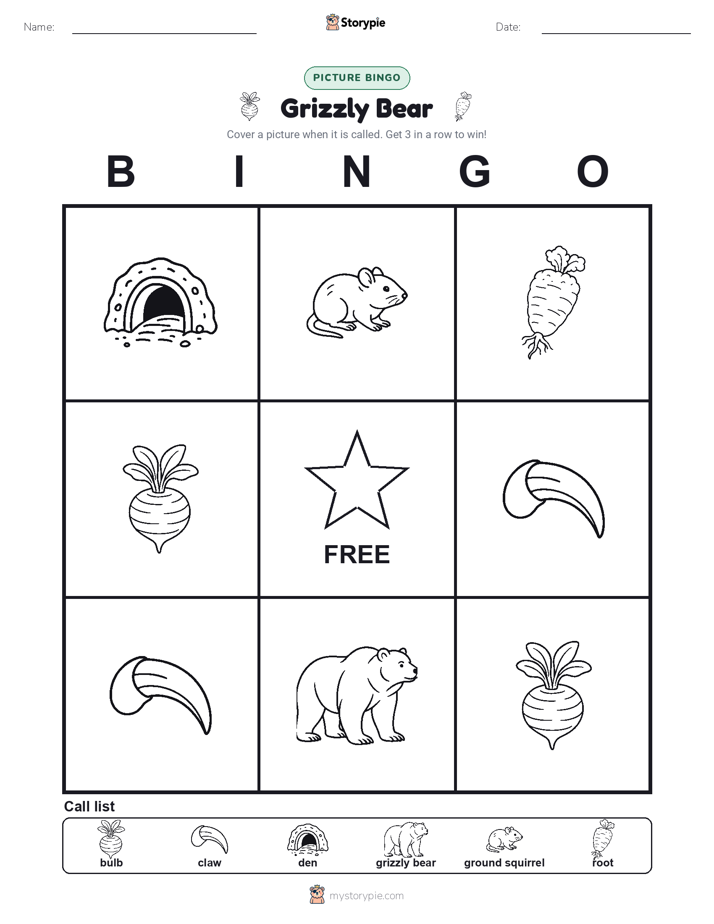 Picture Bingo