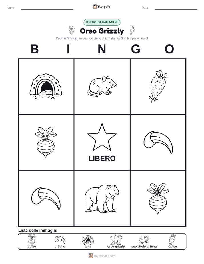 Bingo delle Immagini