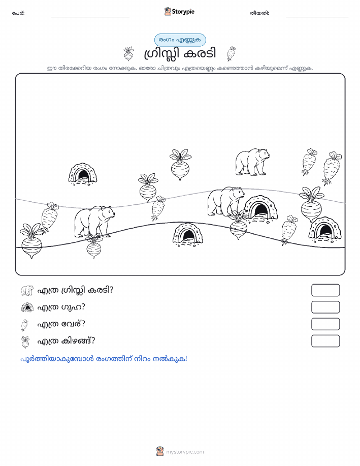 എണ്ണുന്ന ദൃശ്യങ്ങൾ