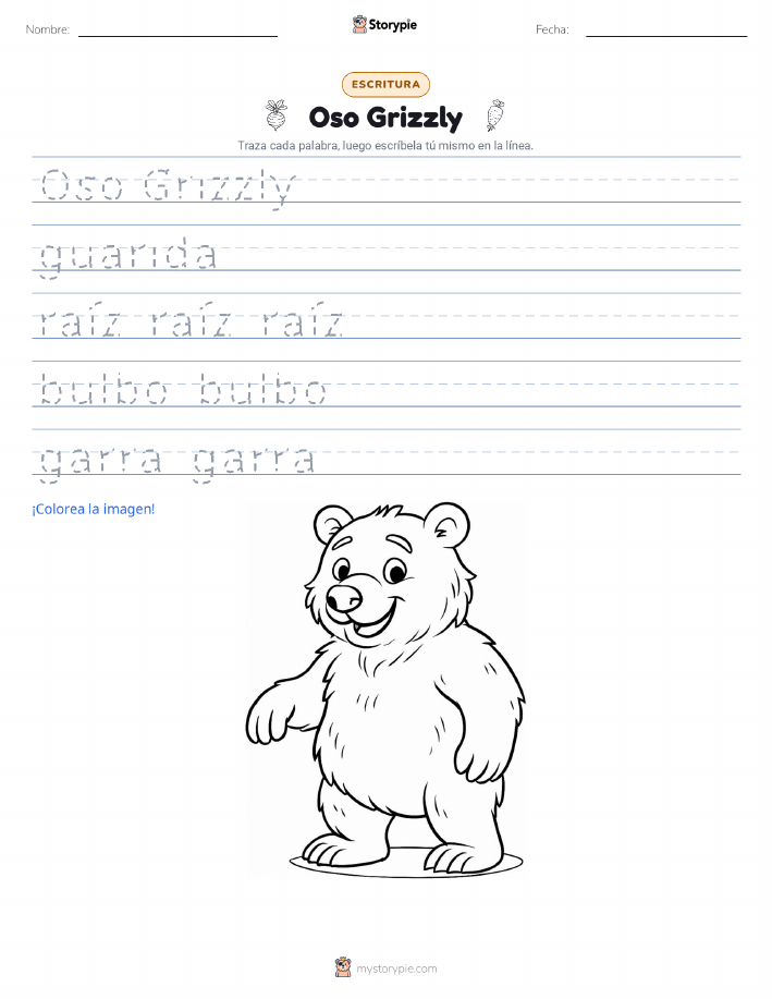 Práctica de Escritura