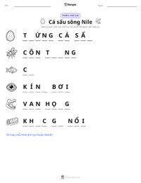 Xem trước tài liệu in sẵn Cá sấu sông Nile