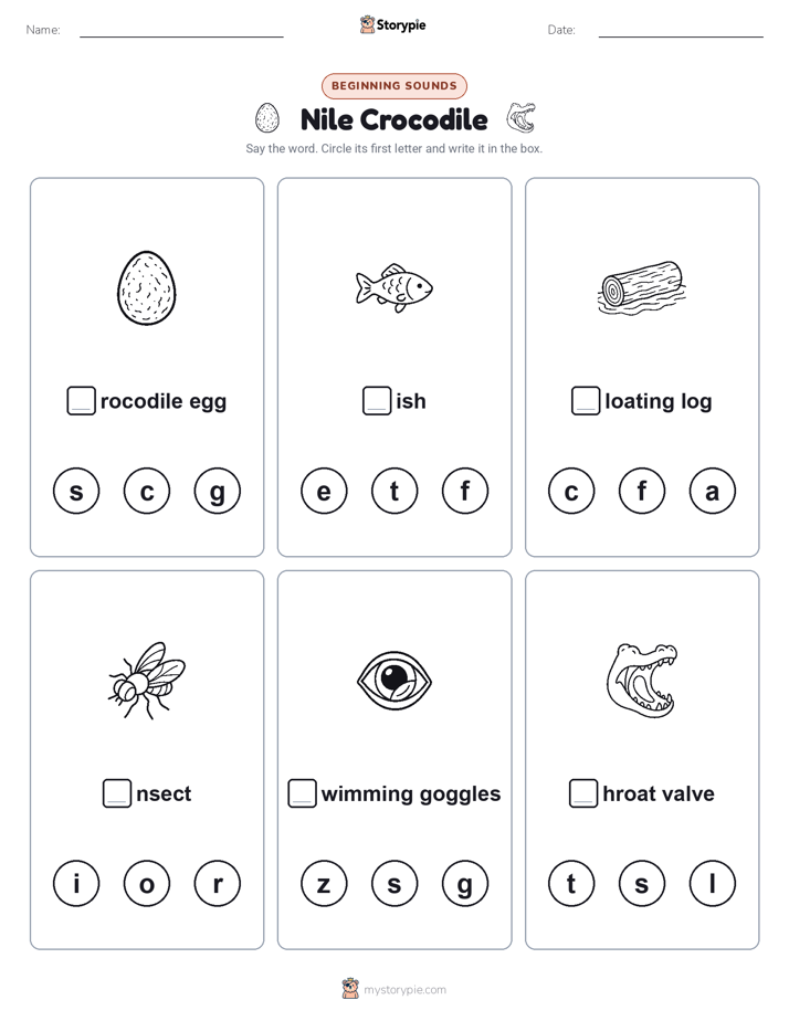 Beginning Sounds
