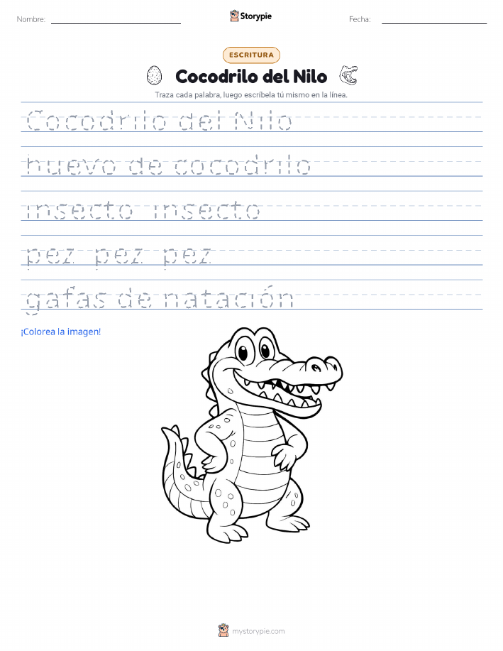 Práctica de Escritura