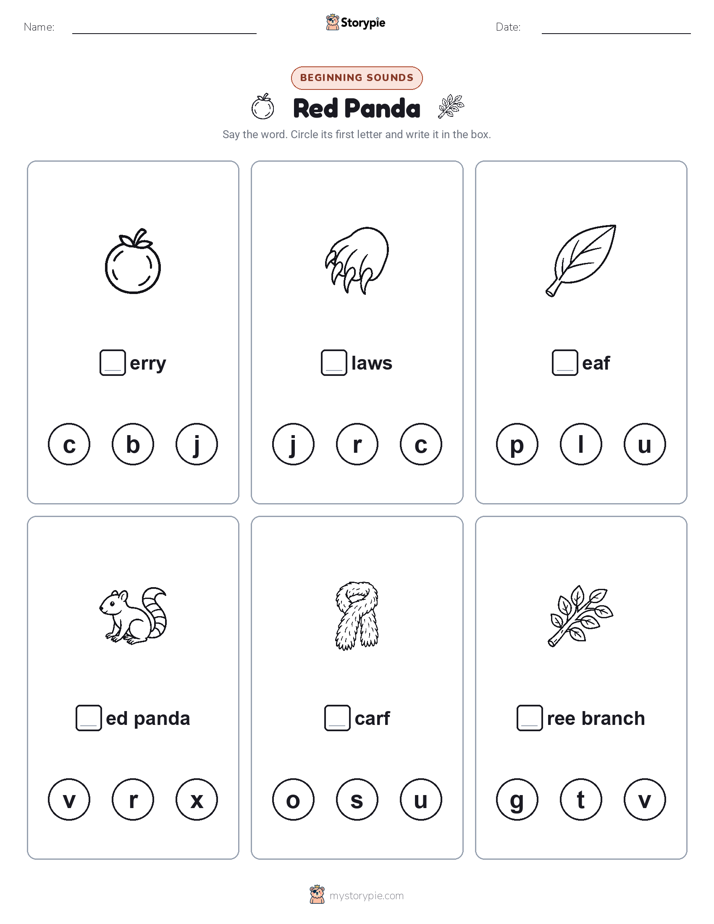 Beginning Sounds