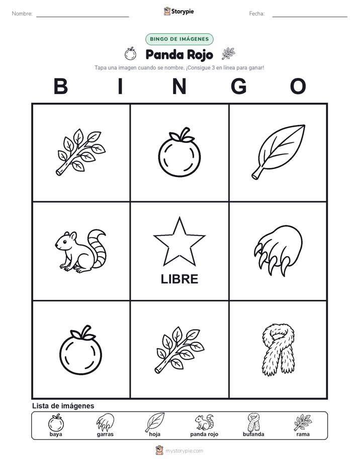 Bingo de Imágenes