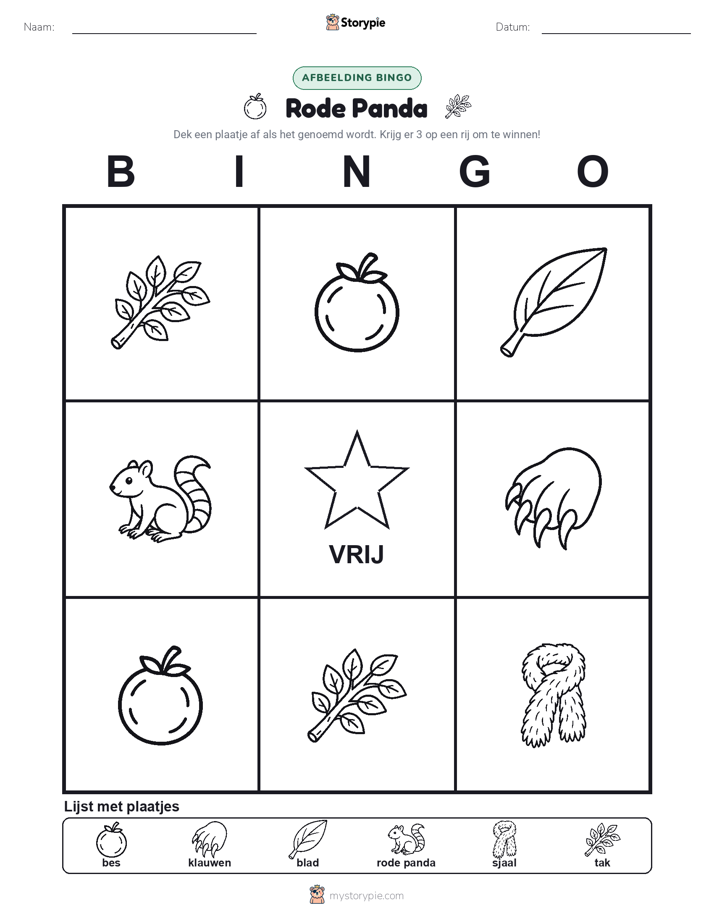 Afbeelding Bingo