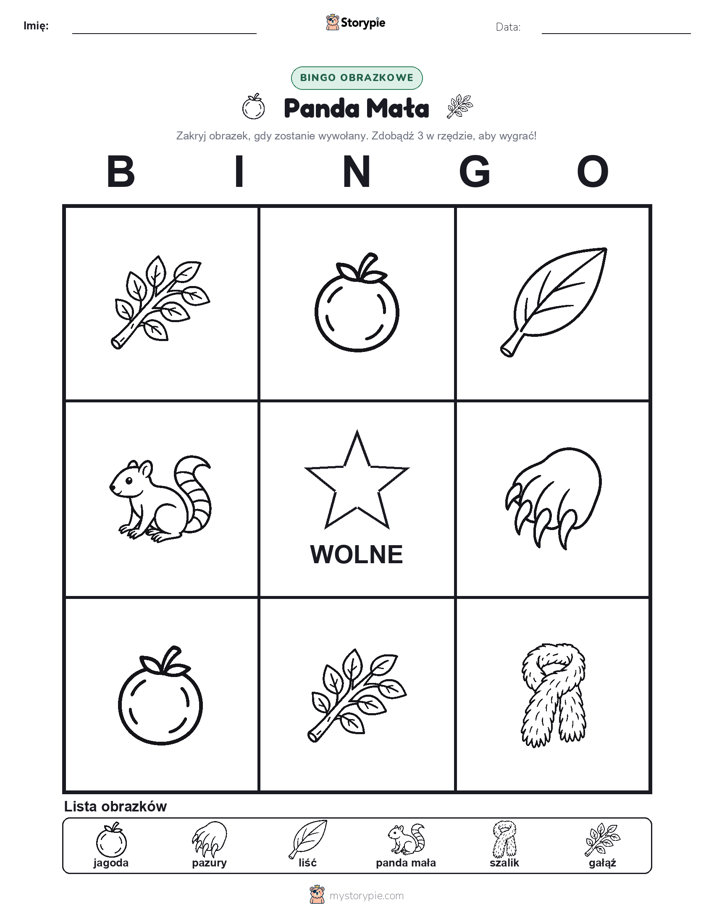 Bingo obrazkowe