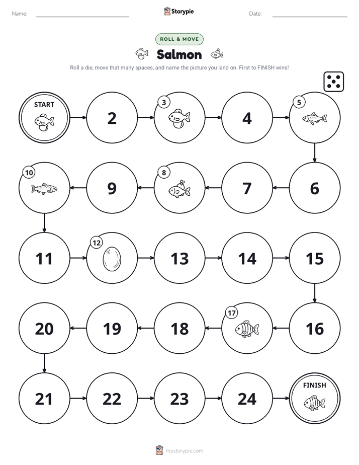 Roll & Move Game