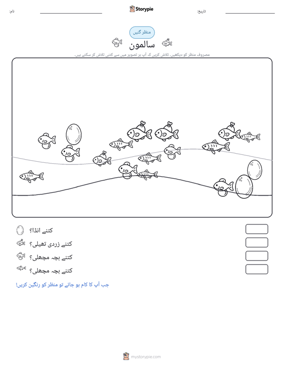 گنتی کا منظر