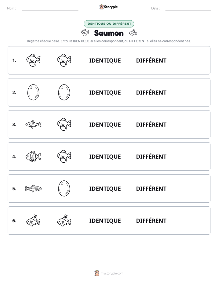 Identique ou Différent