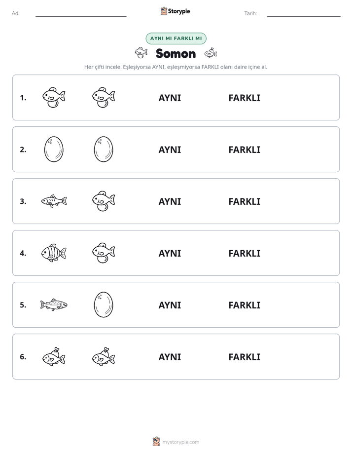 Aynı mı Farklı mı