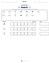 Rodents printable worksheet preview