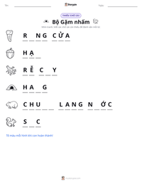 Xem trước tài liệu in sẵn Bộ Gặm nhấm