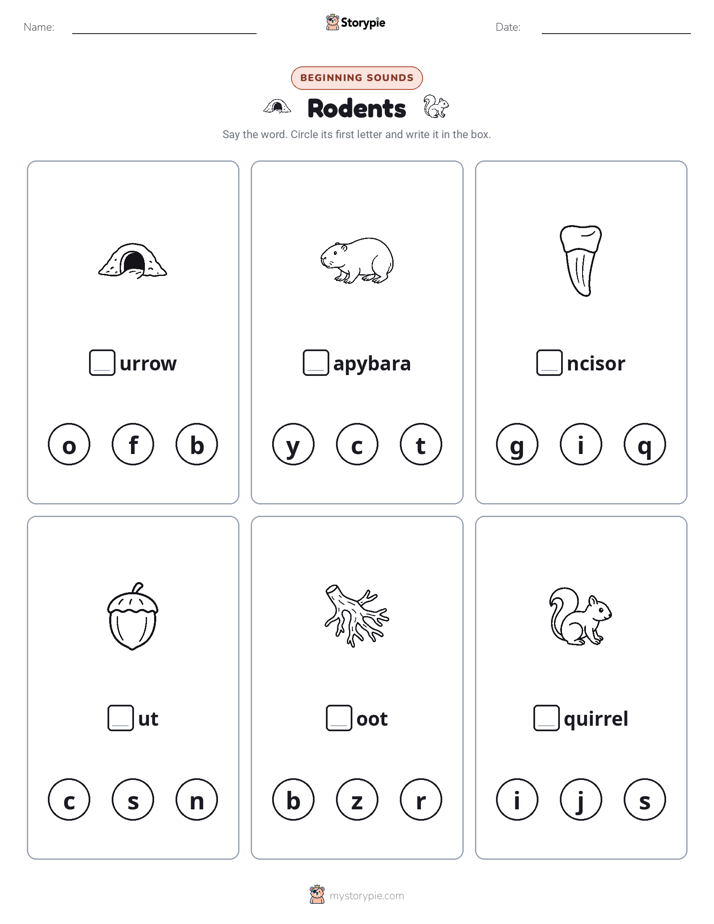 Beginning Sounds