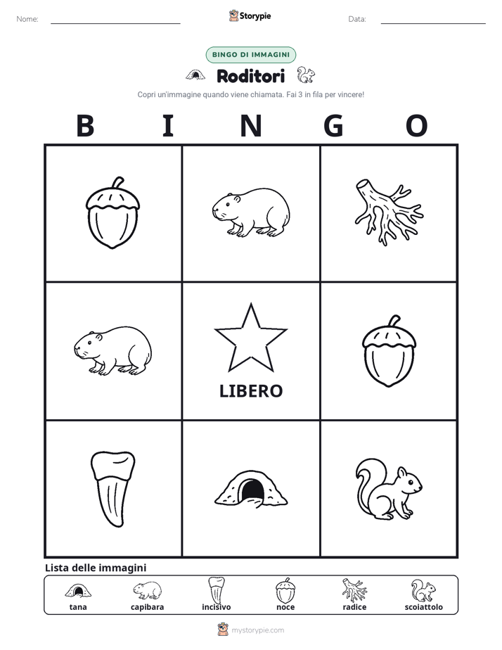Bingo delle Immagini