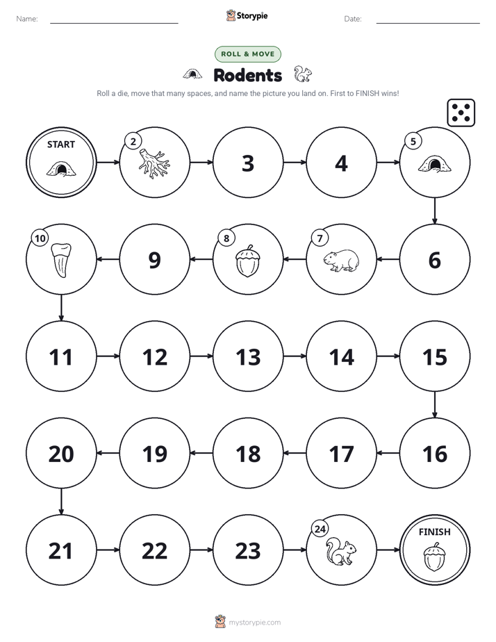 Roll & Move Game