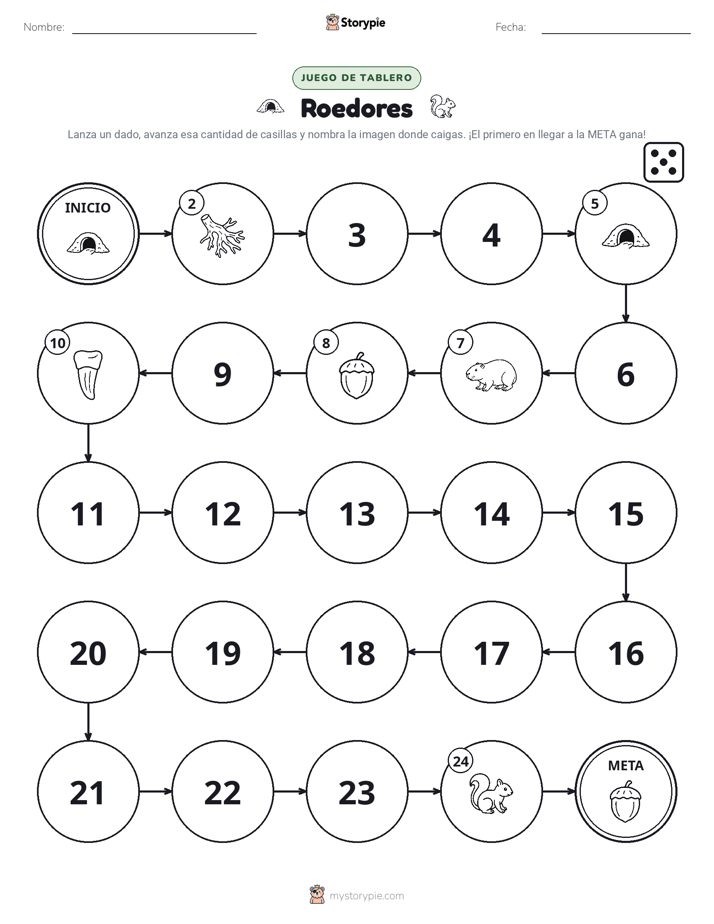 Juego de Rueda y Avanza