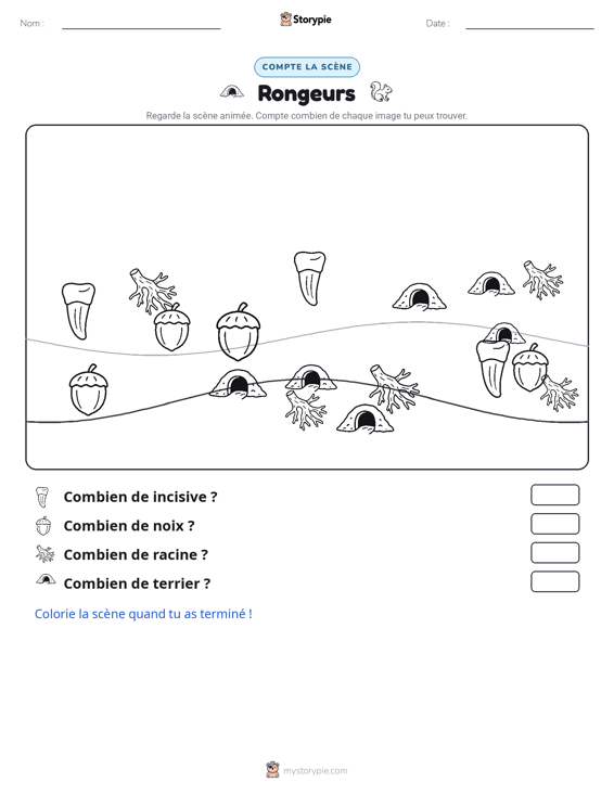 Scène de Comptage