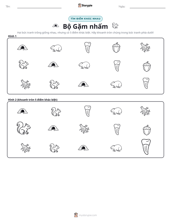 Tìm Sự Khác Biệt