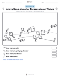 International Union for Conservation of Nature printable worksheet preview