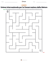 Anteprima della scheda stampabile di Unione Internazionale per la Conservazione della Natura