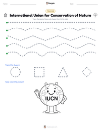 International Union for Conservation of Nature printable worksheet preview