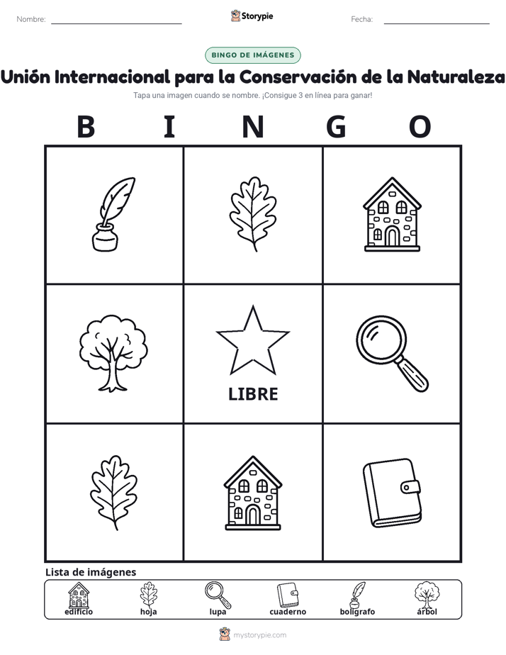 Bingo de Imágenes