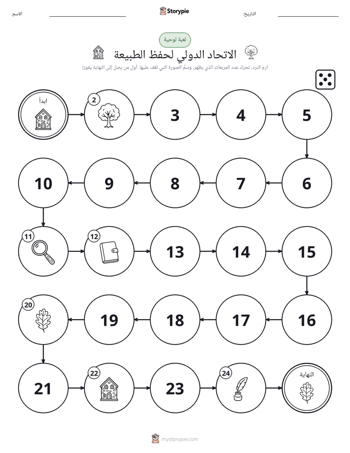 لعبة لف و تحرك