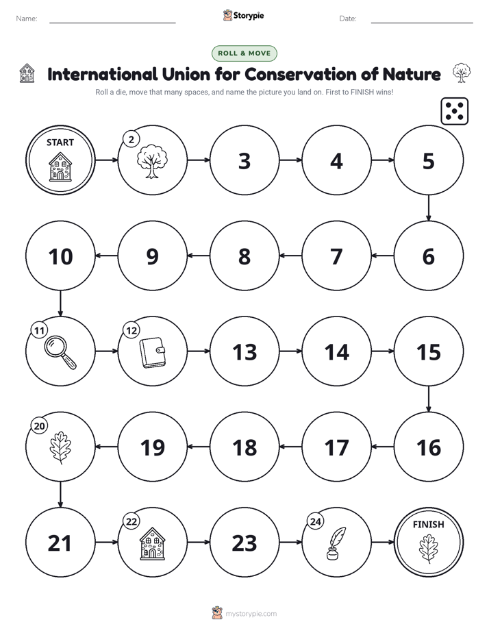 Roll & Move Game
