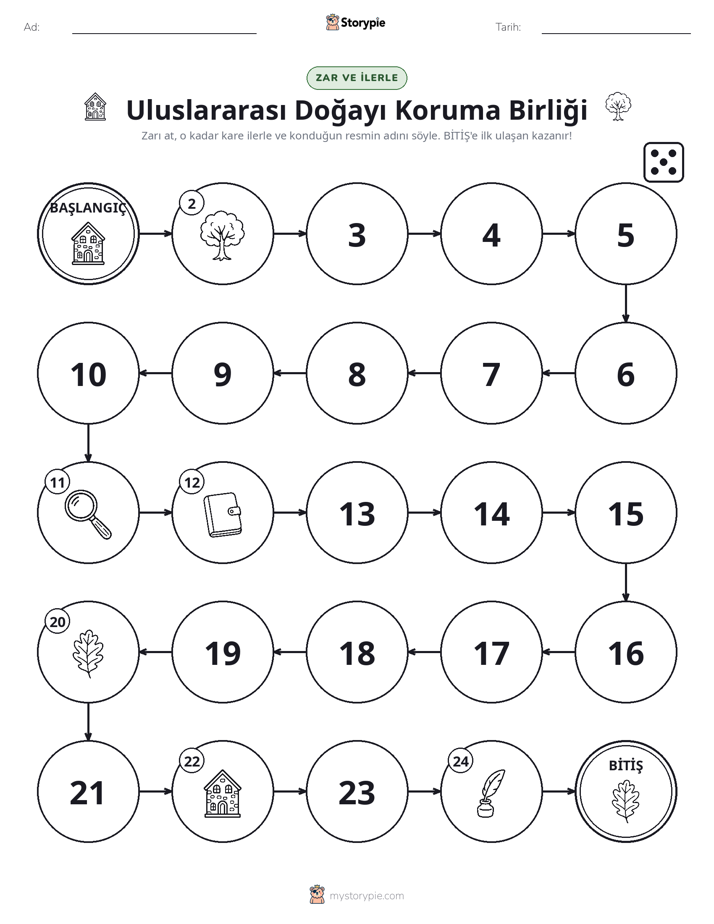 Yuvarla & Hareket Et Oyunu