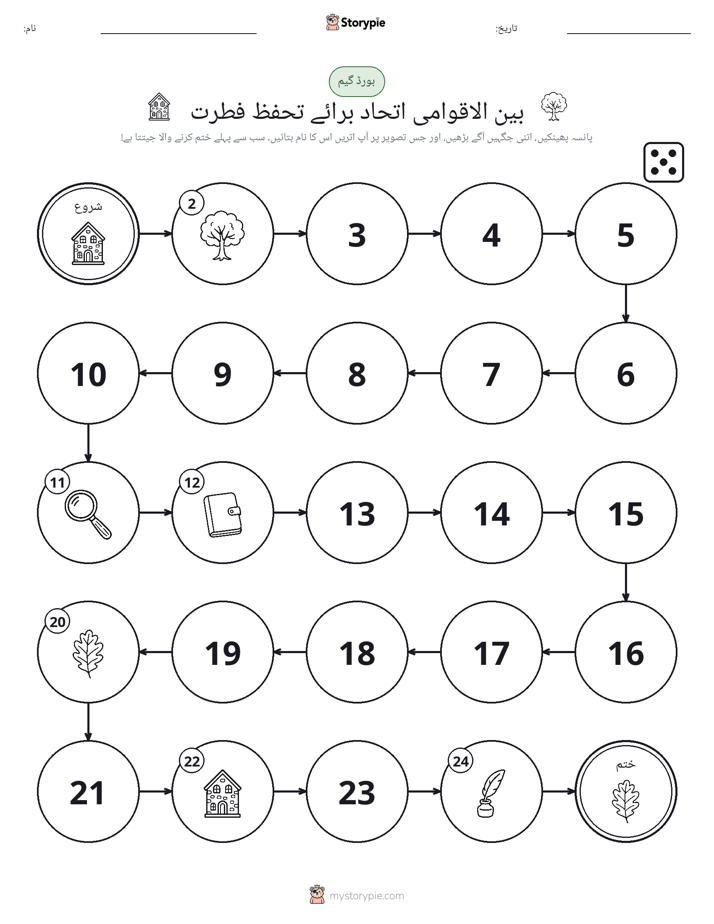 رول اور منتقل کریں کھیل