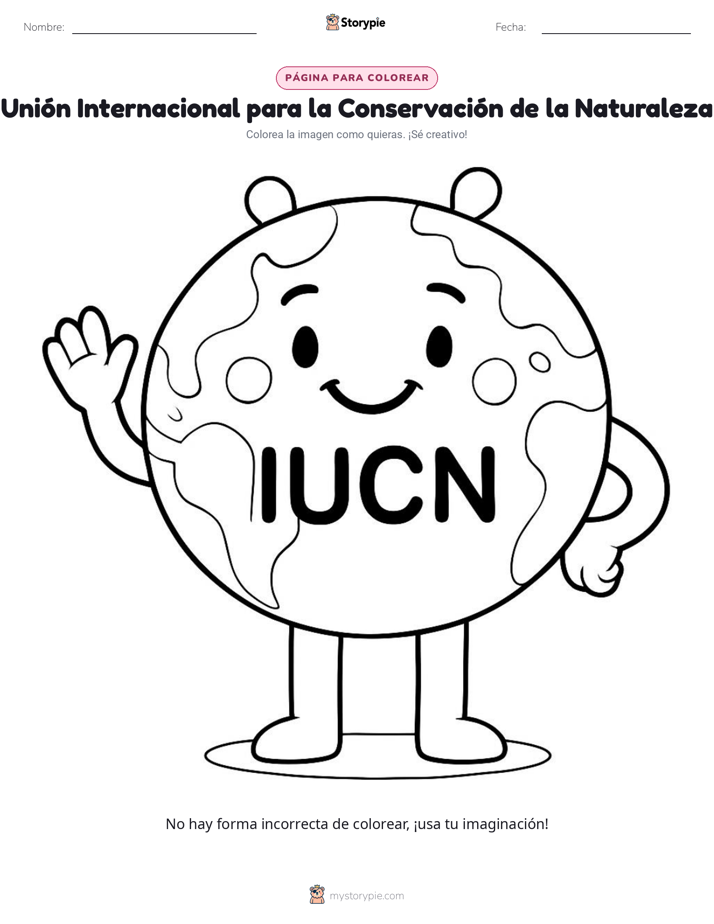 Página para Colorear