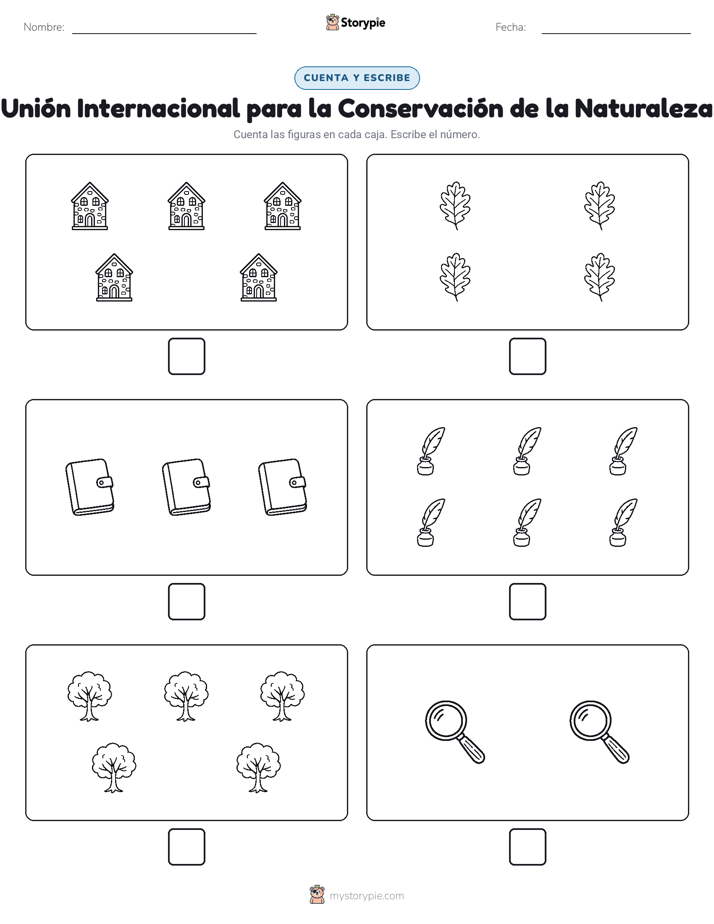 Cuenta y Escribe