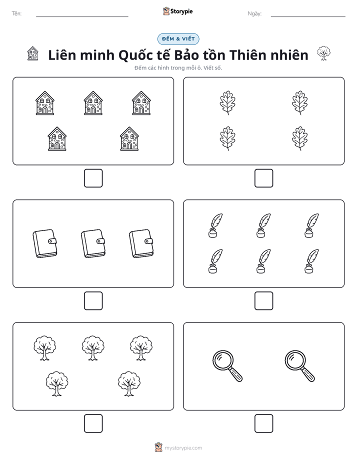 Đếm & Viết