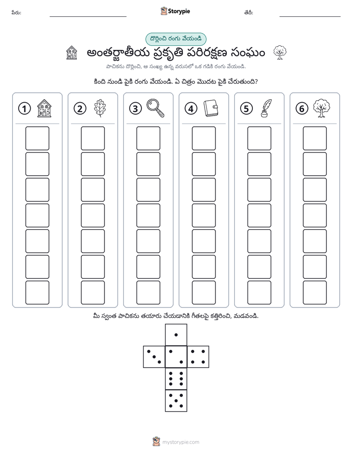 రోల్ & రంగు