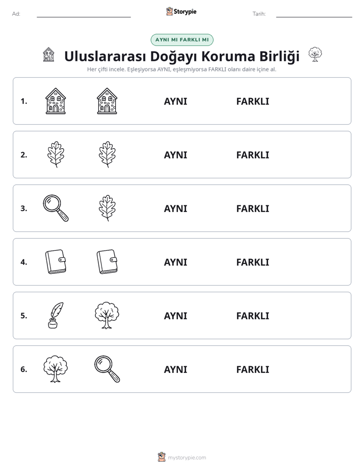 Aynı mı Farklı mı