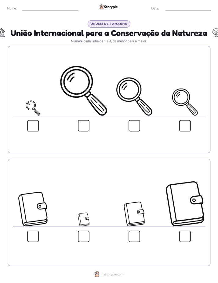 Ordem de Tamanho