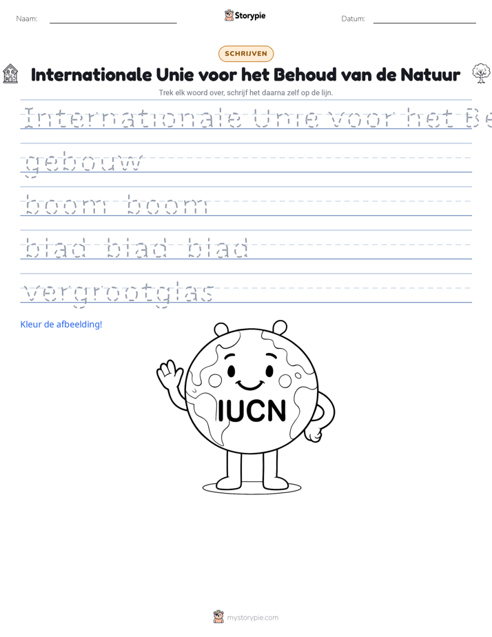 Schrijf Oefening