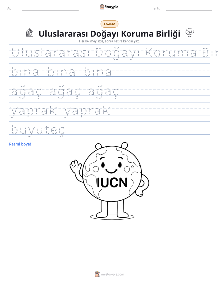 Yazma Pratiği