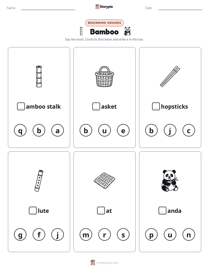 Beginning Sounds
