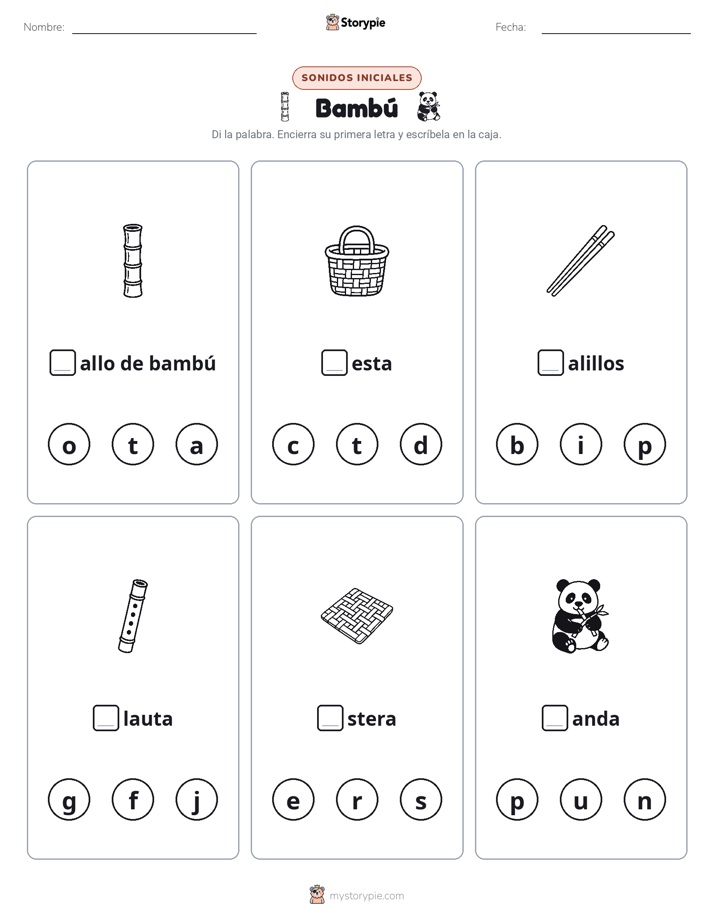 Sonidos Iniciales