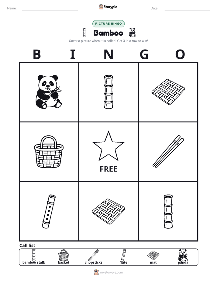 Picture Bingo