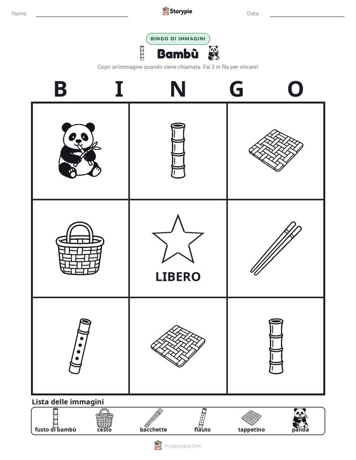 Bingo delle Immagini