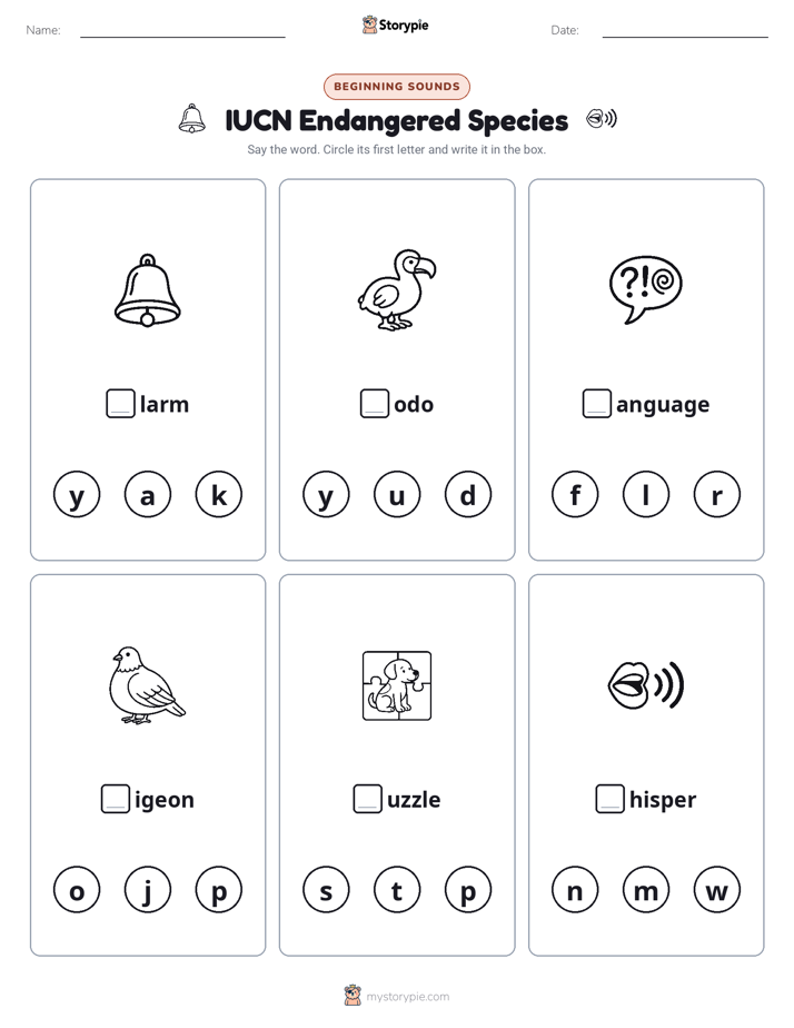 Beginning Sounds