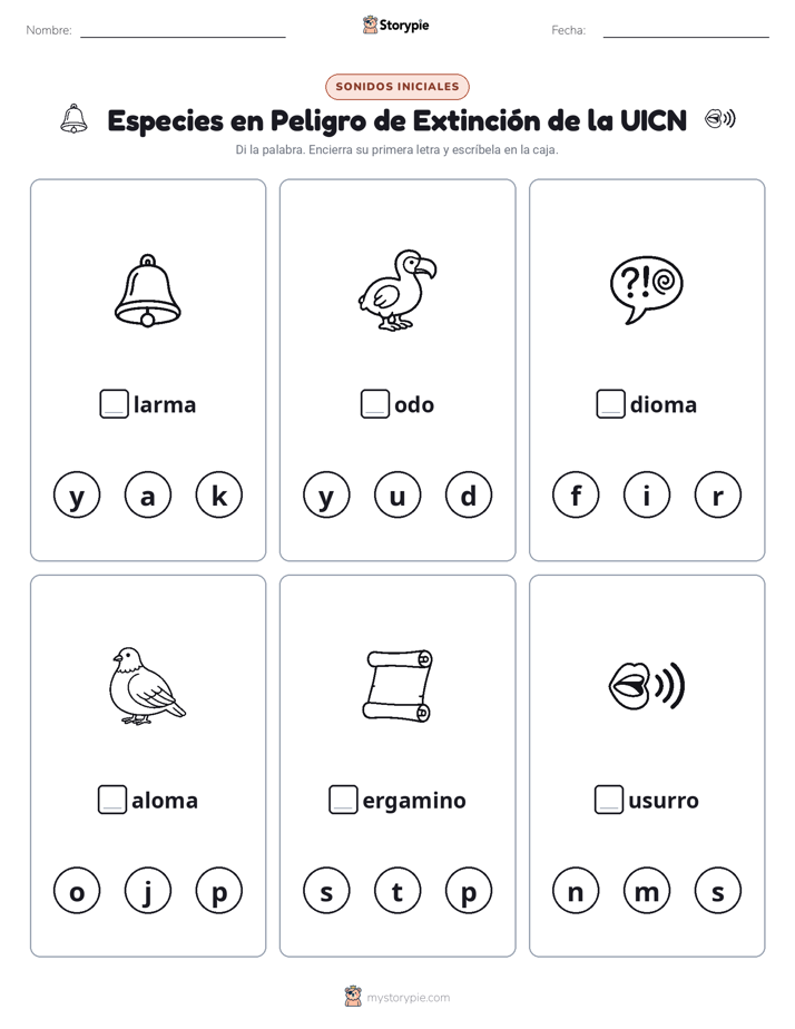 Sonidos Iniciales