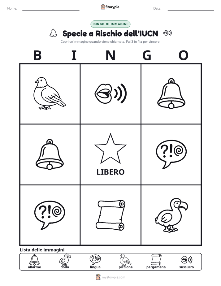 Bingo delle Immagini