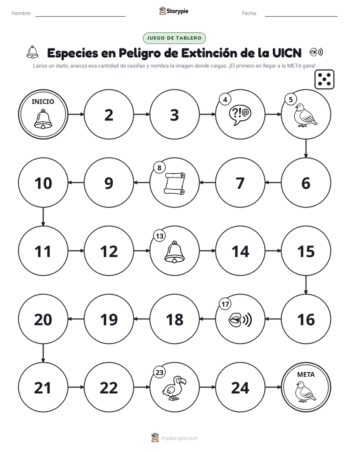 Juego de Rueda y Avanza